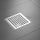 Square Shower Drain – 10x10cm Stainless steel Grid Grate
