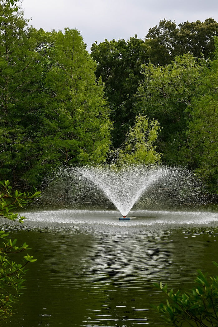 Large Floating Pond Fountain Pump – Outdoor Water Feature & Aerator