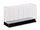 6 Slot Booster Pack Dispenser Acrylic Stackable Black Base