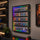 LED Trading Card Display Case for 35 Graded Cards Lockable Wall Frame