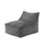 Grey Corduroy Bean Bag Chair Cover Washable No Filler Adult