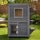 2-Story Wooden Cat House – Weatherproof Indoor/Outdoor Pet Shelter with Bitumen Roof