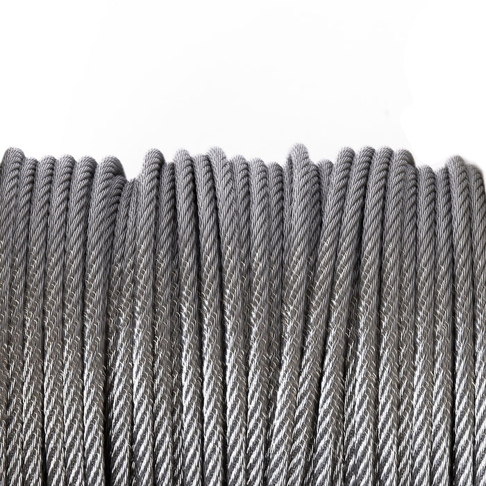 50m Stainless Steel Wire Rope Cable 5mm 316 A4 7x7 Balustrade Fence