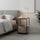 Modern Bedside Table Nightstand with Storage for Bedroom or Living Room