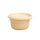 100PCS Corn Starch Food Containers with Lids Round Takeaway Boxes 750mL