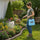 8L Battery Powered Garden Sprayer Electric Pressure Spray Tank with Extendable Wand for Watering, Fertiliser & Garden Care