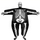 Adult Inflatable Skeleton Costume Halloween Blow Up Full Body Fancy Dress Suit