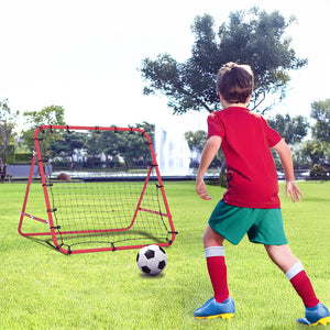 Soccer Rebound Net Sports Trainer Rebounder Football Game Practice Training Goal