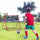 Soccer Rebound Net Sports Trainer Rebounder Football Game Practice Training Goal