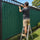 Fence Privacy Screen – 20mx2m Dark Green HDPE Mesh Windscreen
