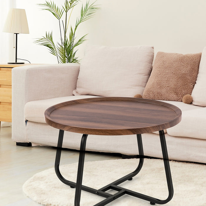 Side Table for Living Room Round Coffee Table