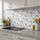 3D Peel-and-Stick Wall Tiles – Fish Scale Mosaic Design, 10 Sheets