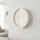 30cm Silent Sweep Wall Clock Modern ABS Frame