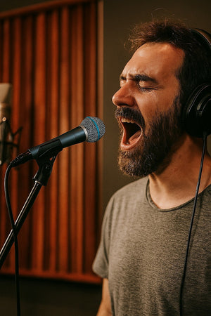 Professional Dynamic Wired Vocal Microphone for Stage, Recording & Karaoke