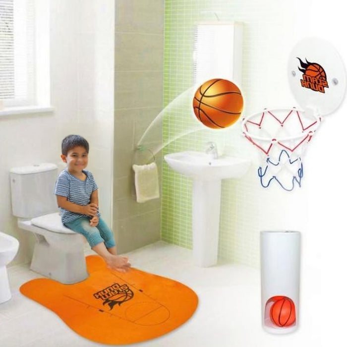 Basketball Game Toilet Bathroom Loo Entertainment Gift