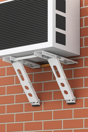 Heavy Duty Air Conditioner Bracket – Window & Outdoor AC Unit Support Mounting Accessories