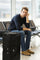 Large Black Wheeled Travel Duffle Bag – Rolling Luggage Trolley