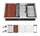 830mm Stainless Steel Double Bowl Workstation Kitchen Sink Dual Mount