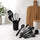 Silicone Kitchen Utensil Set – Black 11-Piece Set with Holder