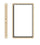 35PT Magnetic Card Slab Protector Case UV Resistant Gold 4 Pack