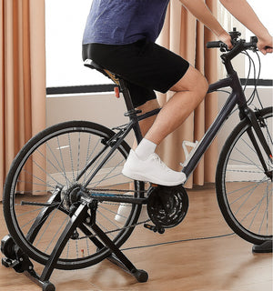 Indoor Bicycle Trainer – Stationary Magnetic Bike Stand for Home Cycling, Fitness Training & Exercise Workouts