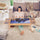 Foldable Puzzle Table with Drawers for 1500 Piece Puzzles