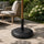 Patio Umbrella Base – 20kg Round Cement Stand for Patios