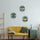 Floating Wall Shelf – Black Metal Shelf for Plants & Décor