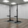 Adjustable Squat Rack Barbell Bench Press Stands Pair