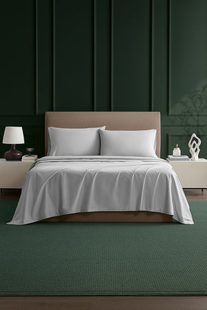 Queen Bed Sheet Set – 1800 Series Microfiber, Deep Pocket, Soft & Breathable, White