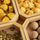 Square Bamboo Snack Serving Tray Eco Friendly Platter for Entertaining