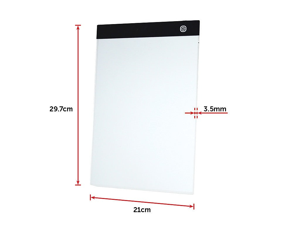LED Drawing Board Tracing Light Box Painting Board A4 Drawing Copy Pad  Table Stencil Display Board for Kids Adults